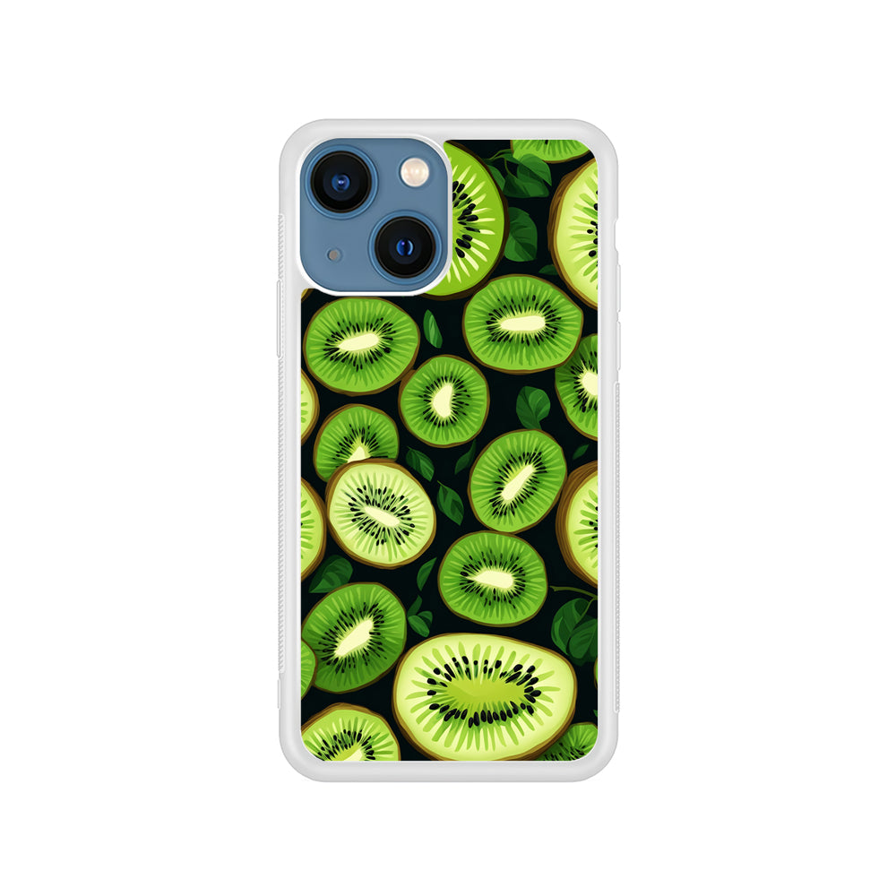 Fresh Organic Kiwi Fruit iPhone 15 Plus Case