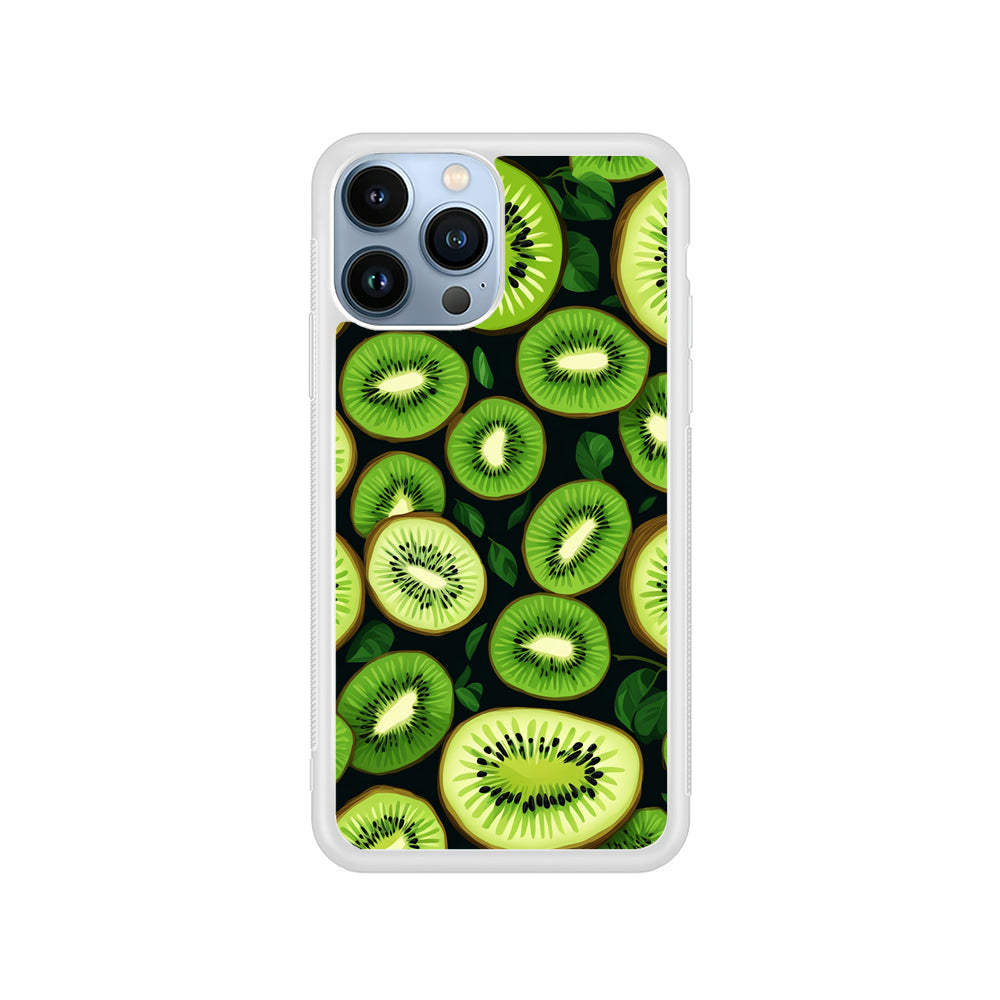 Fresh Organic Kiwi Fruit iPhone 14 Pro Case