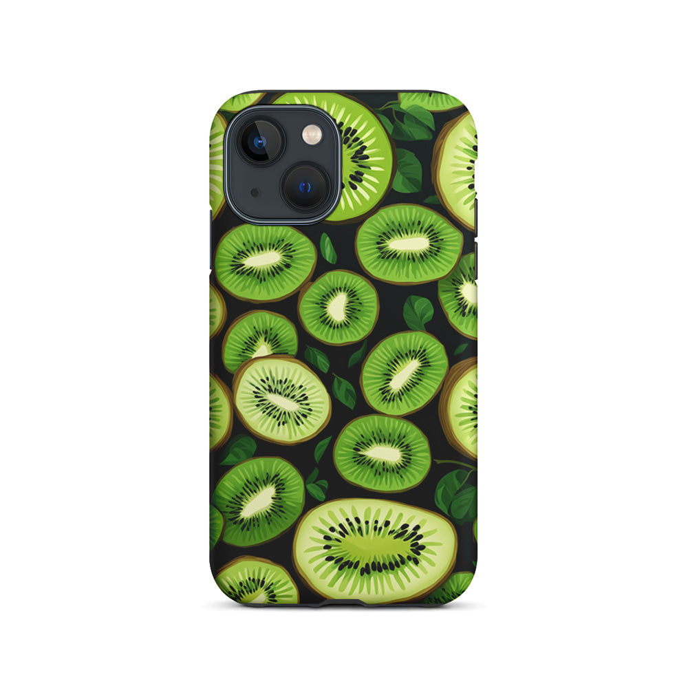 Fresh Organic Kiwi Fruit iPhone 15 Plus Case