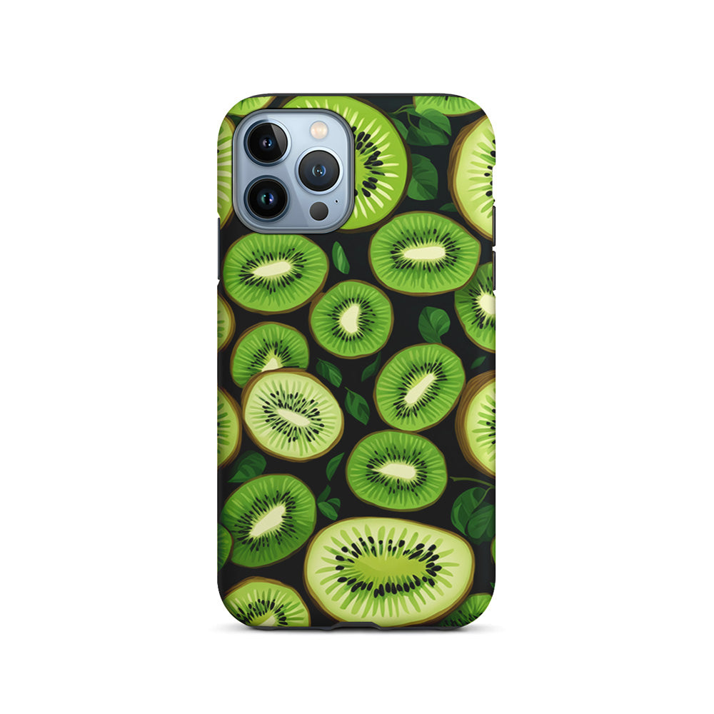 Fresh Organic Kiwi Fruit iPhone 14 Pro Case