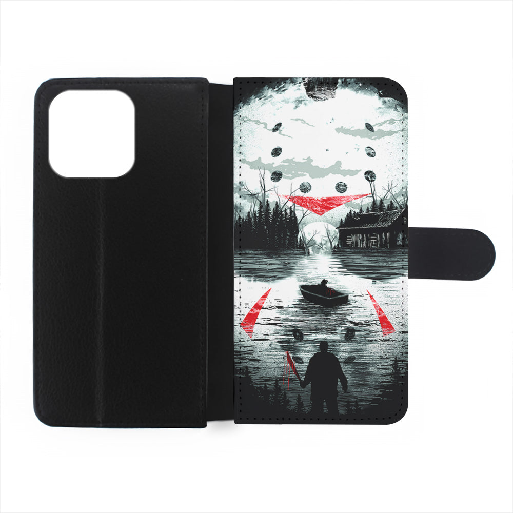 Friday the 13th Silhouette Mask iPhone 15 Pro Case