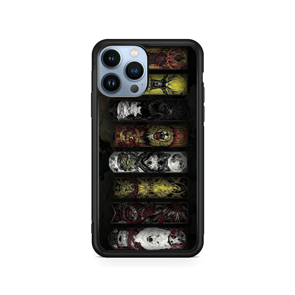 Game Of Thrones Flag Kingdom iPhone 14 Pro Case