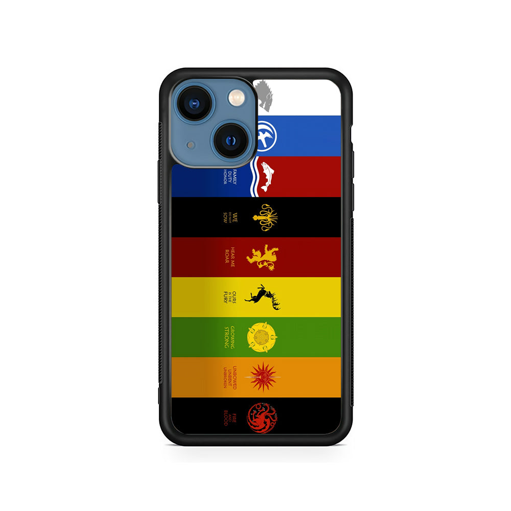 Game Of Thrones Flag Slogan iPhone 14 Case