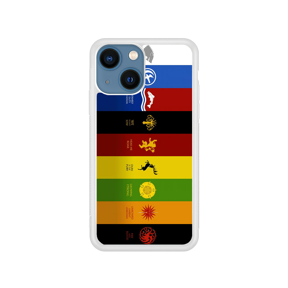 Game Of Thrones Flag Slogan iPhone 14 Case