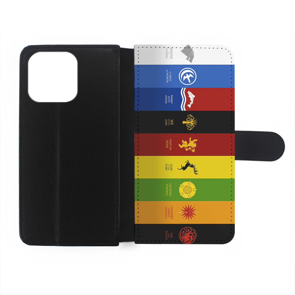 Game Of Thrones Flag Slogan iPhone 14 Case