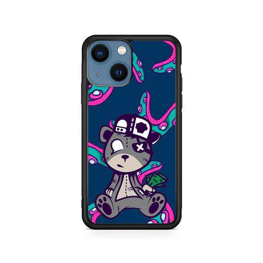 Gangsta Bear Need The Money iPhone 15 Plus Case