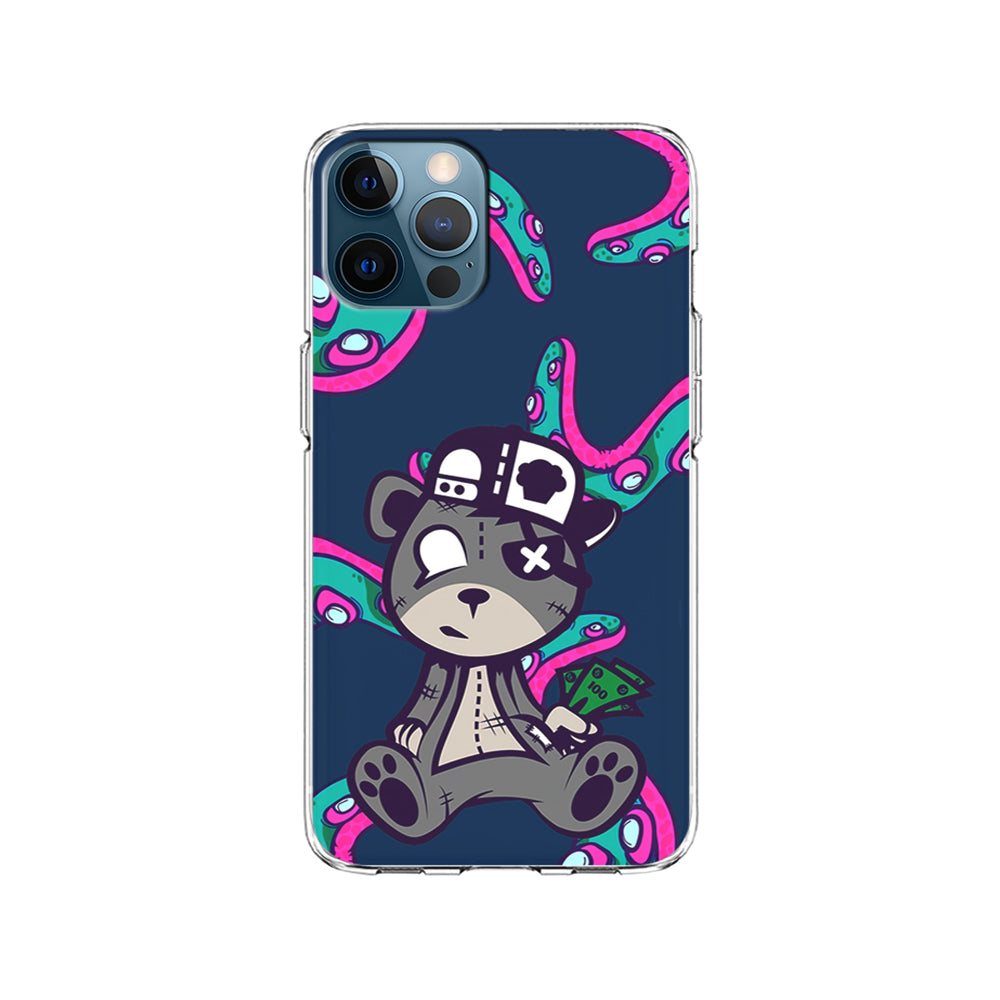 Gangsta Bear Need The Money iPhone 15 Pro Case