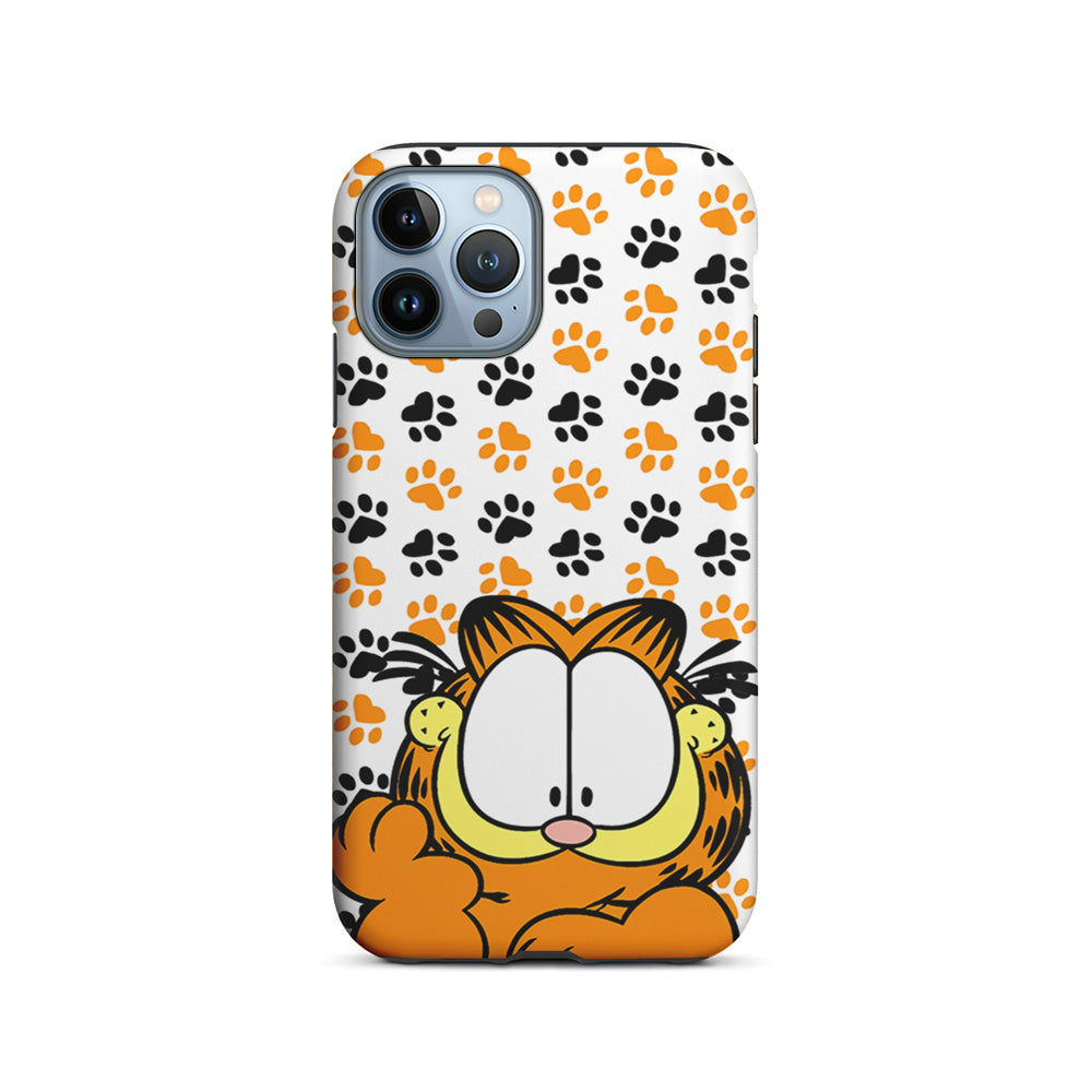 Garfield And His Footprints iPhone 15 Pro Case