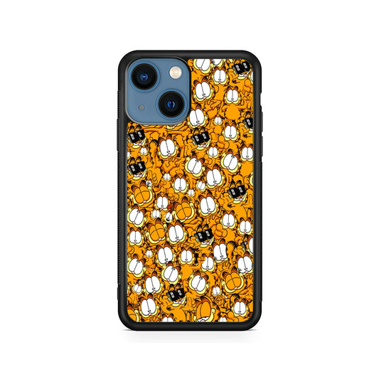 Garfield Cartoon Collage iPhone 15 Plus Case