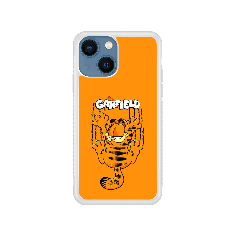 Garfield The Cat Scratch Wall iPhone 15 Plus Case