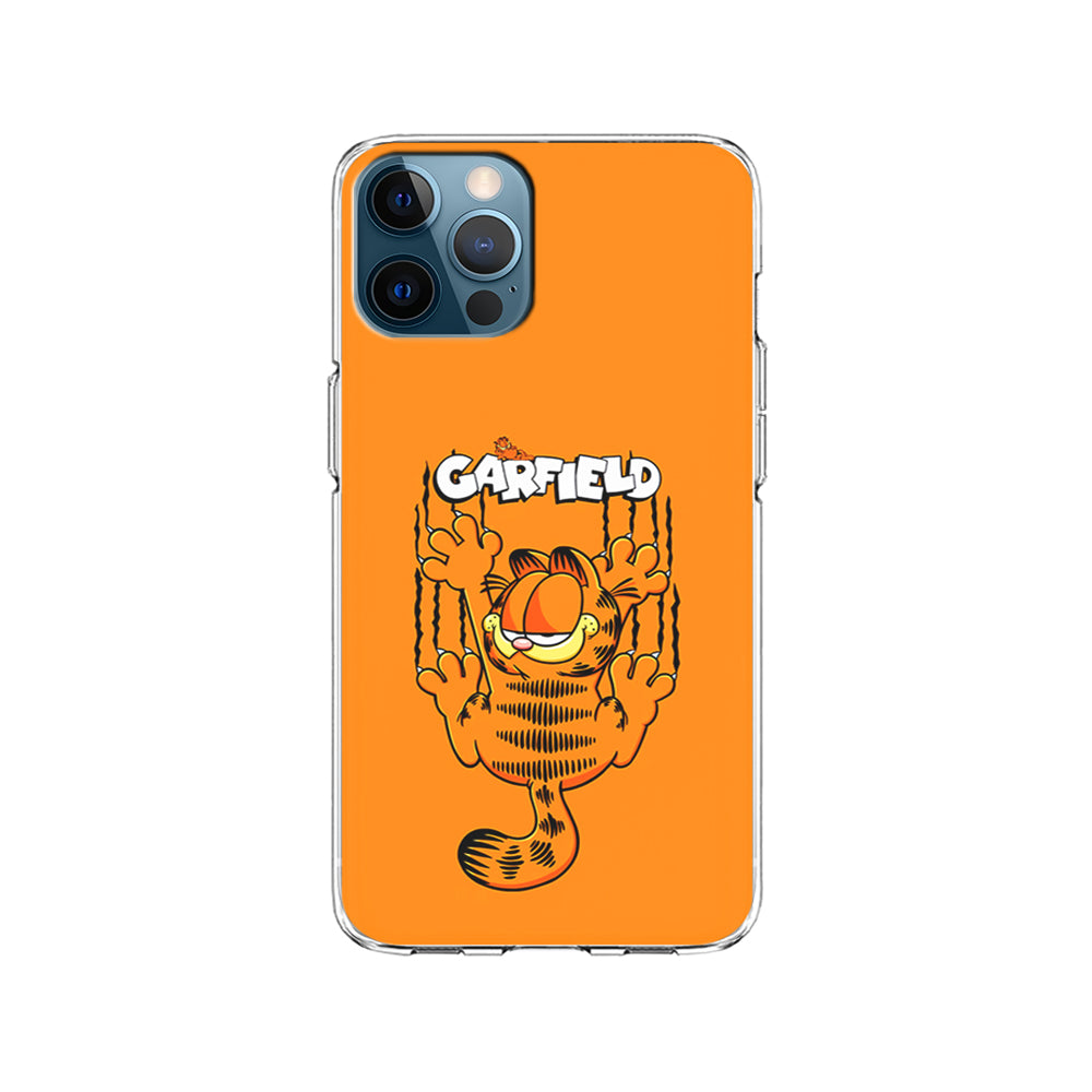 Garfield The Cat Scratch Wall iPhone 15 Pro Case