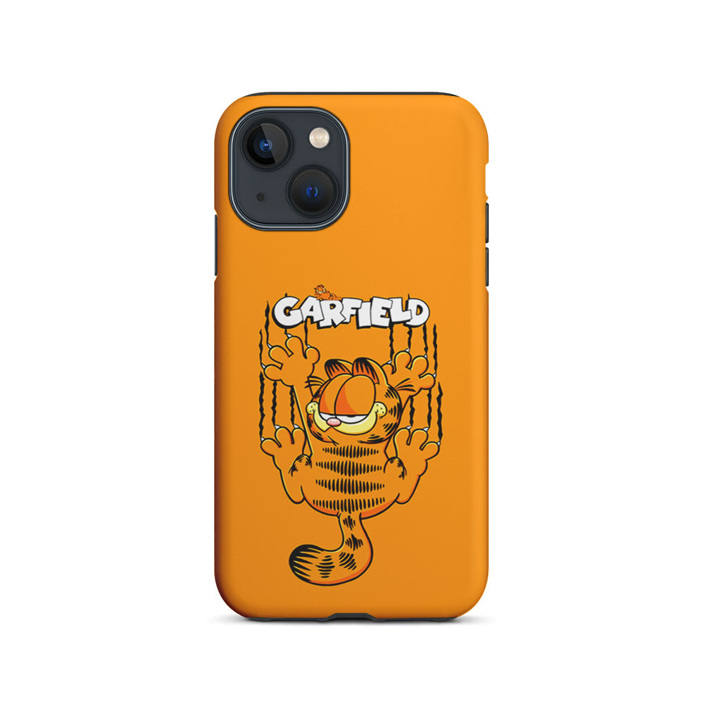 Garfield The Cat Scratch Wall iPhone 15 Plus Case