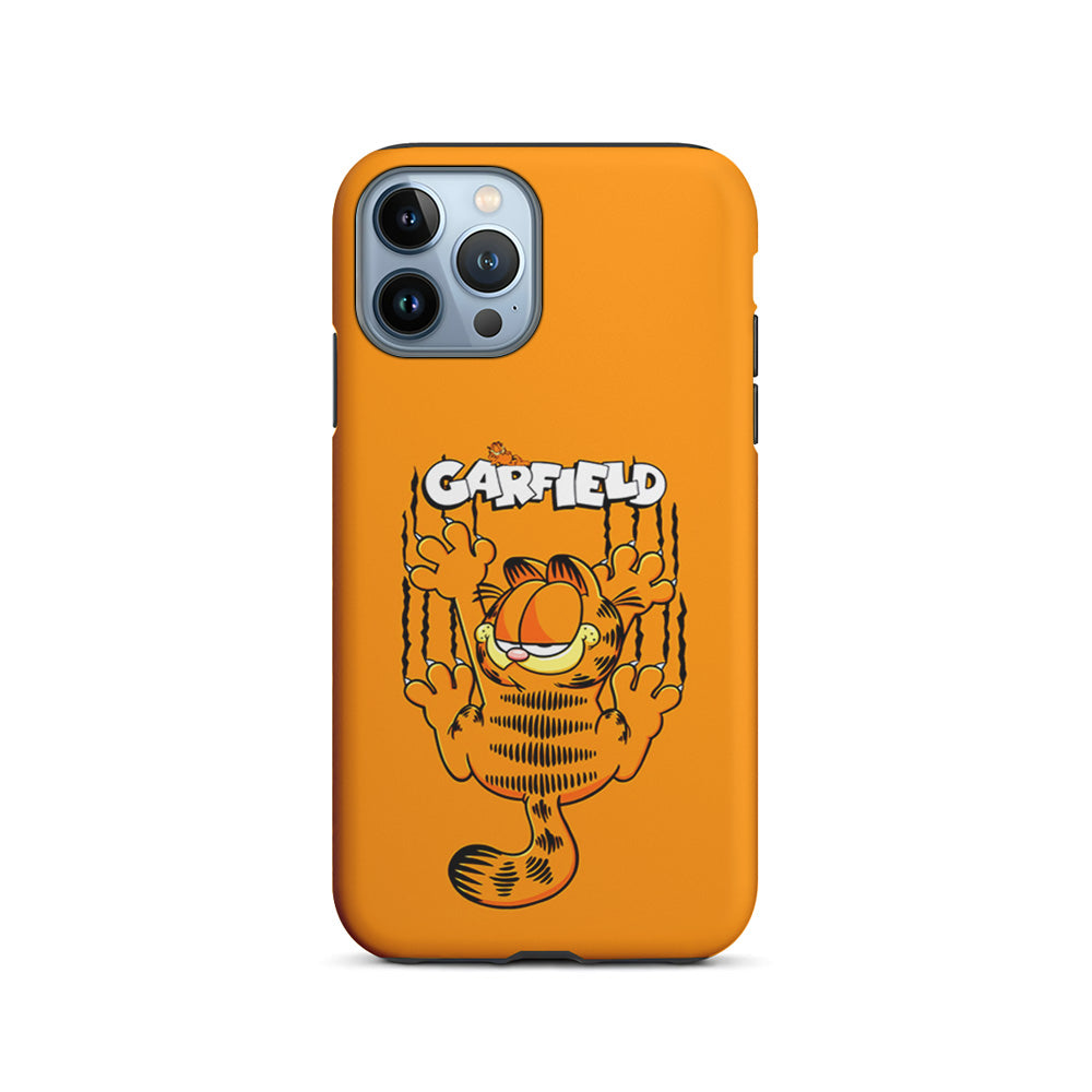 Garfield The Cat Scratch Wall iPhone 15 Pro Case