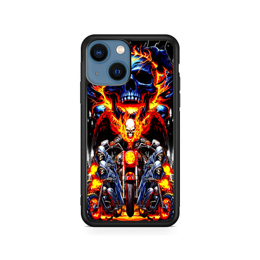 Ghost Rider and His Troops iPhone 15 Plus Case