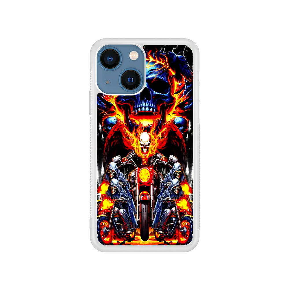 Ghost Rider and His Troops iPhone 15 Plus Case