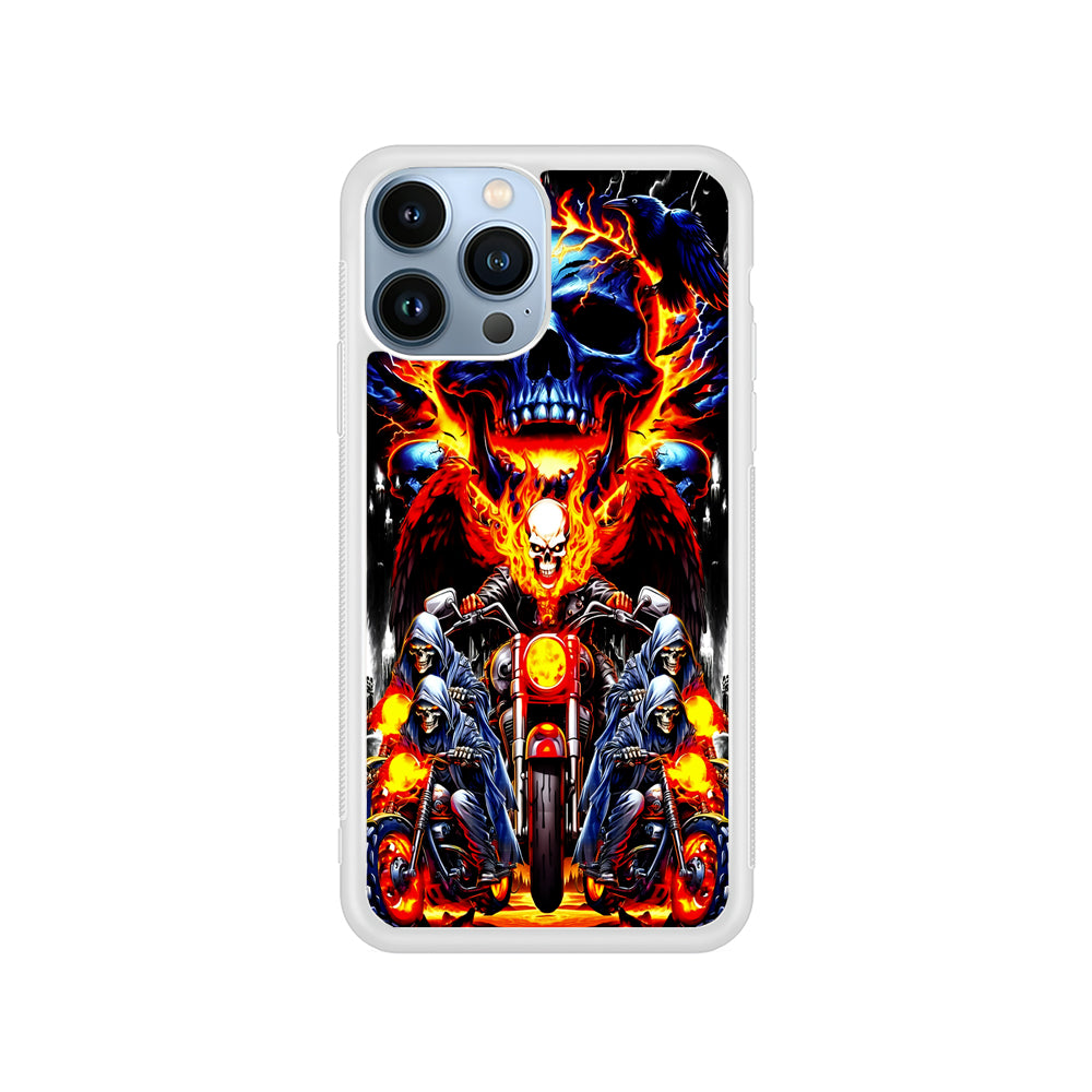 Ghost Rider and His Troops iPhone 15 Pro Case