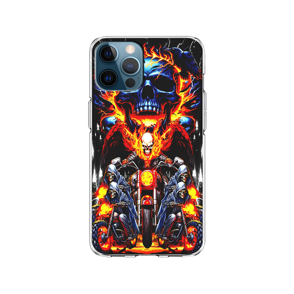 Ghost Rider and His Troops iPhone 15 Pro Case