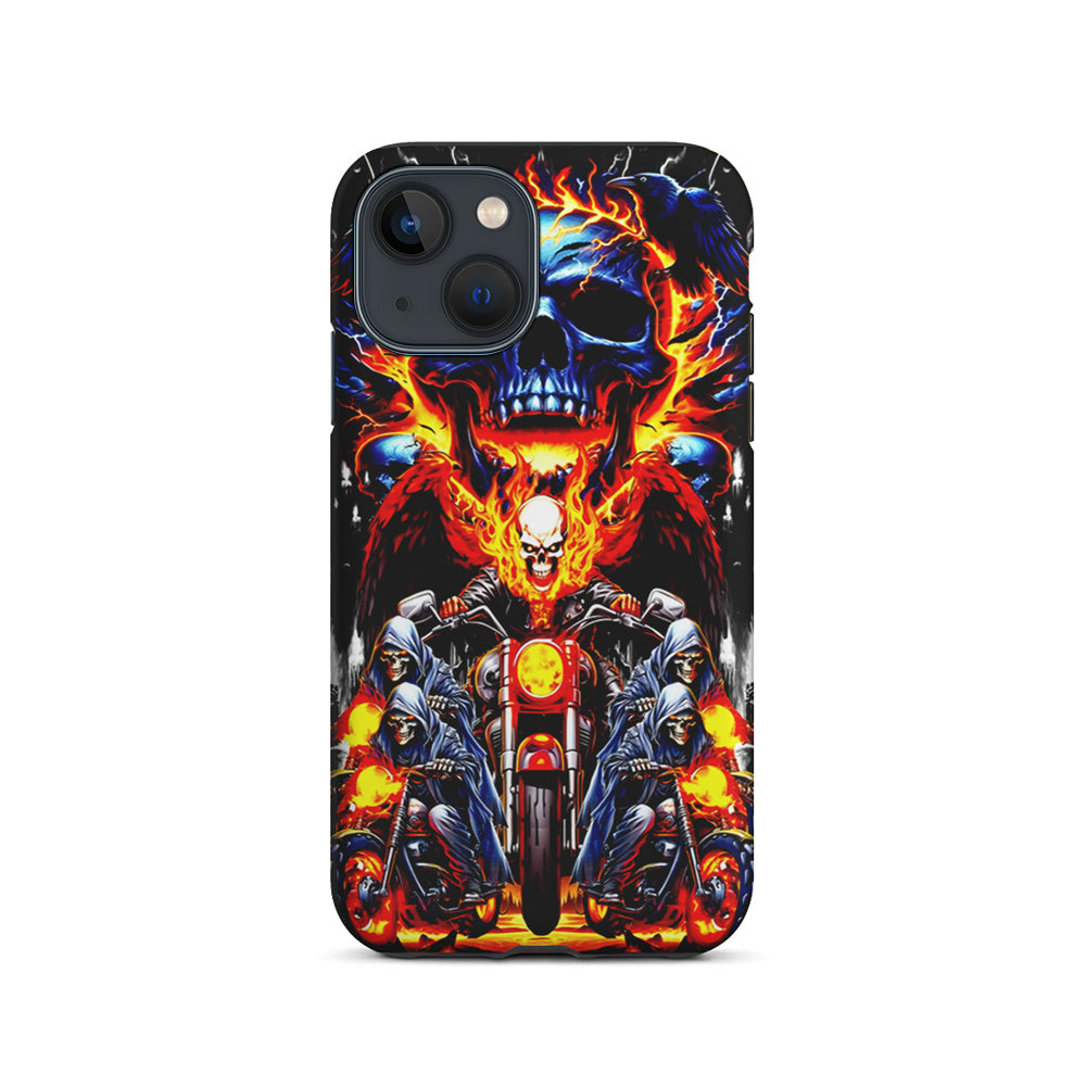 Ghost Rider and His Troops iPhone 15 Plus Case