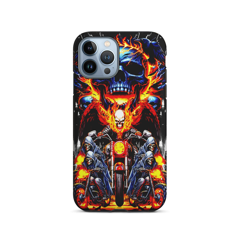 Ghost Rider and His Troops iPhone 15 Pro Case