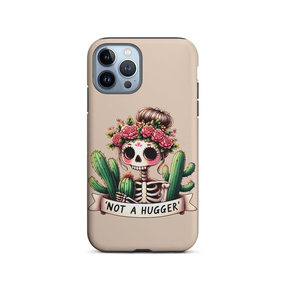 Girly Not A Hugger iPhone 15 Pro Case