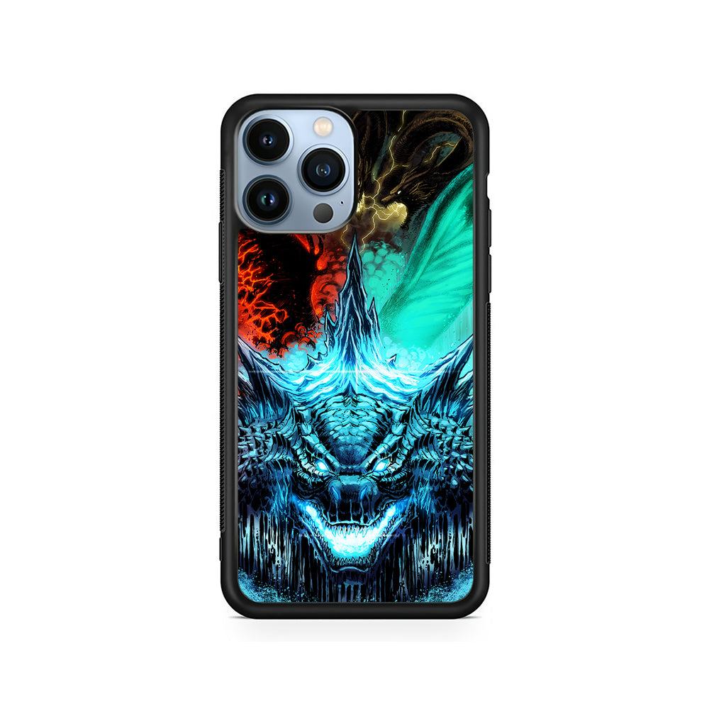 Godzilla and Kaiju iPhone 14 Pro Case