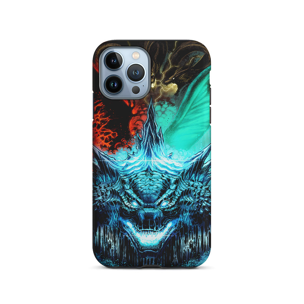 Godzilla and Kaiju iPhone 14 Pro Case