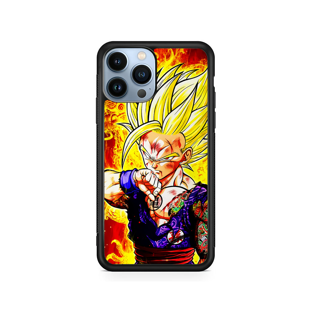 Gohan Super Saiyan 2 iPhone 15 Pro Case