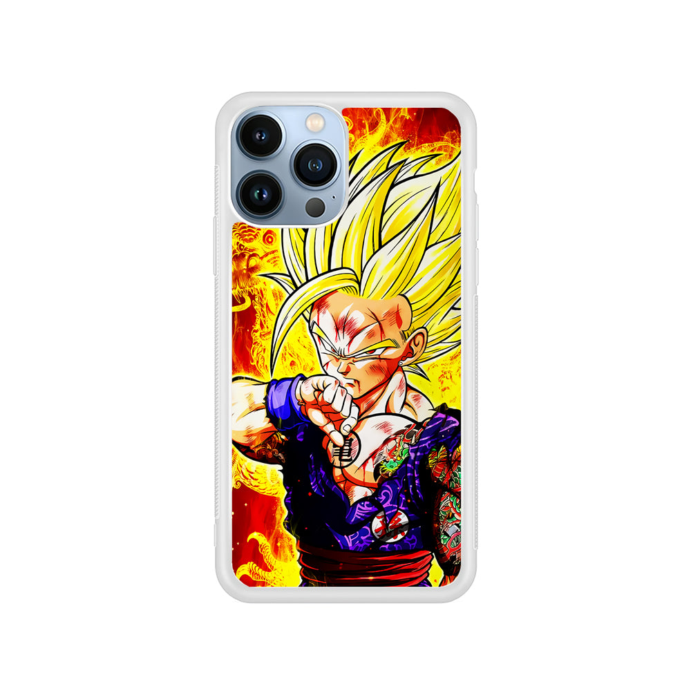 Gohan Super Saiyan 2 iPhone 15 Pro Case