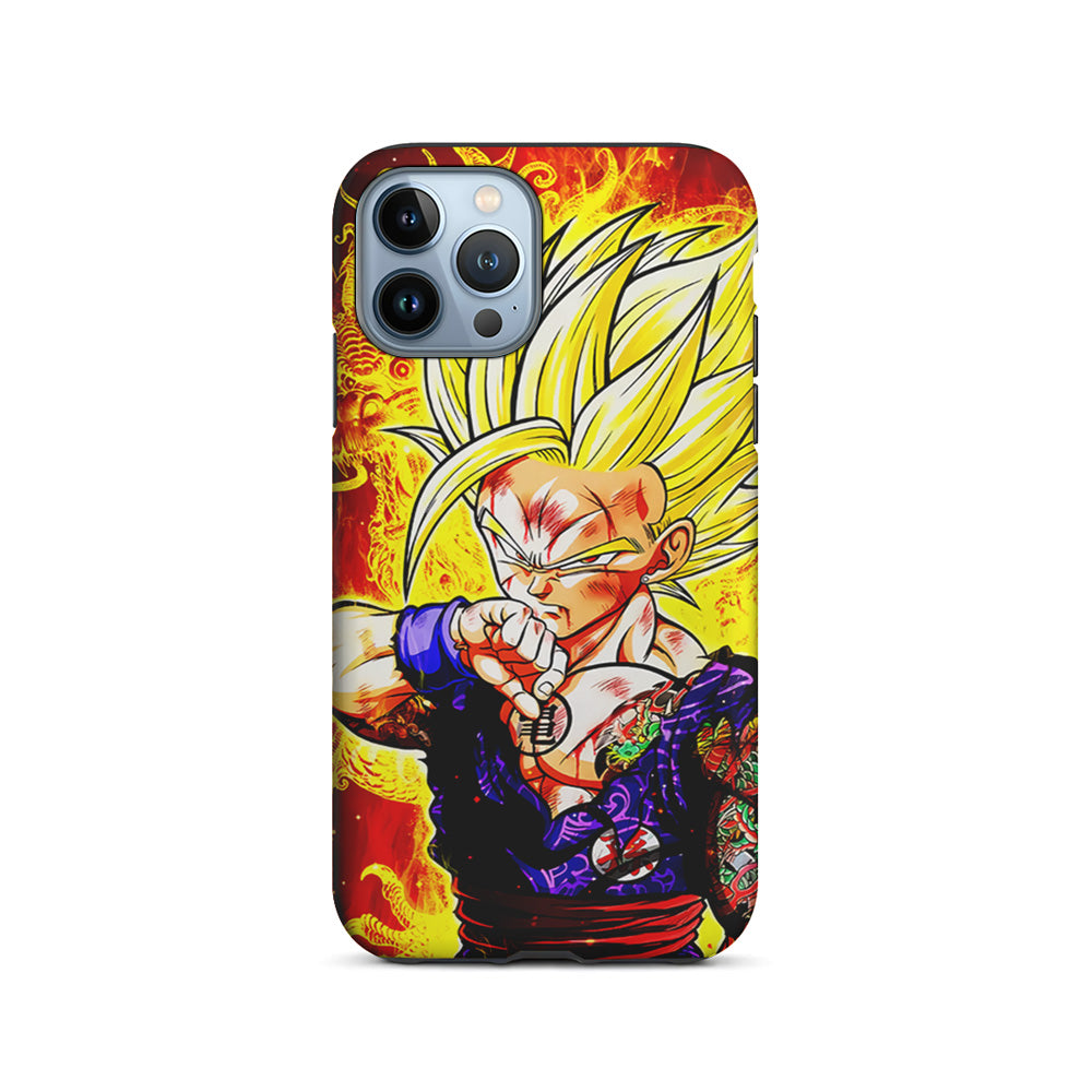 Gohan Super Saiyan 2 iPhone 15 Pro Case