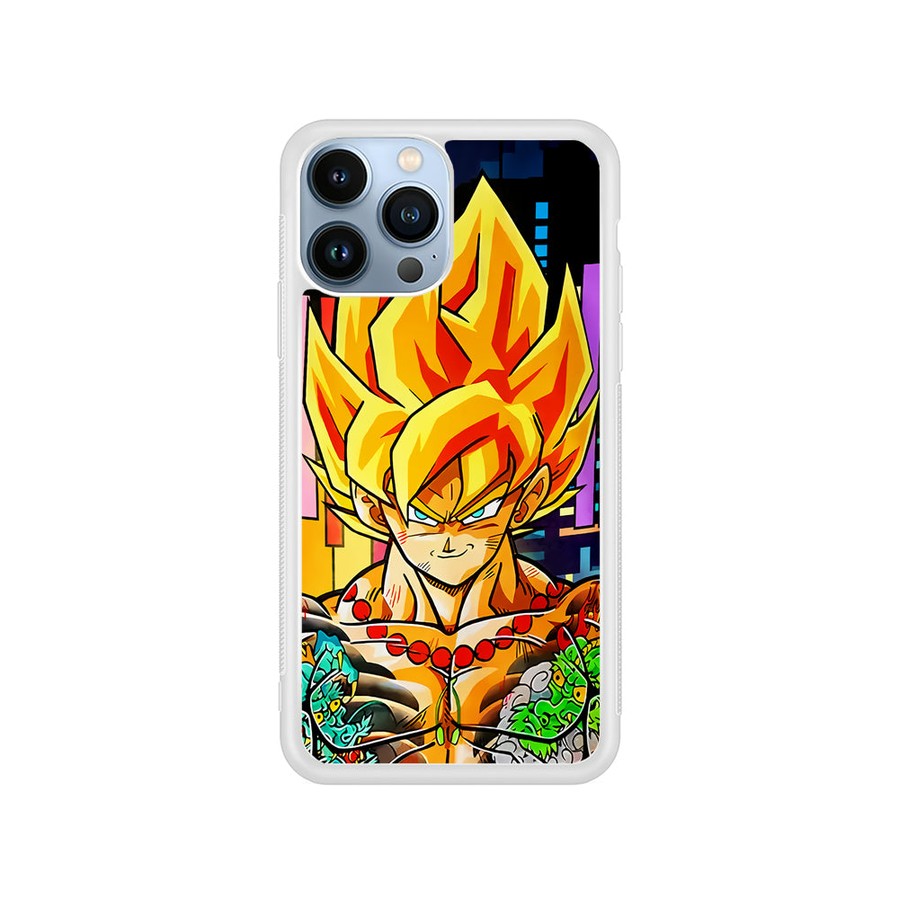 Goku Dragon Ball Z Yakuza iPhone 15 Pro Case