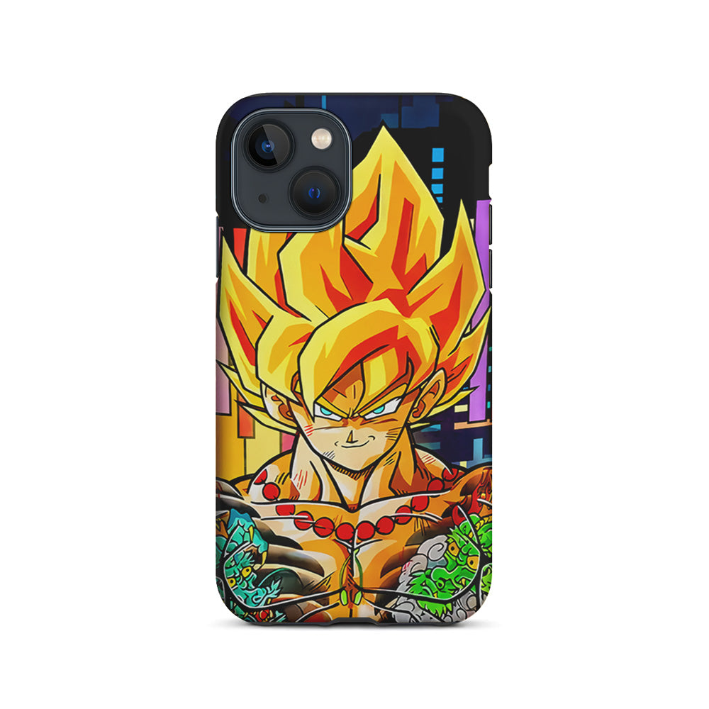 Goku Dragon Ball Z Yakuza iPhone 14 Case