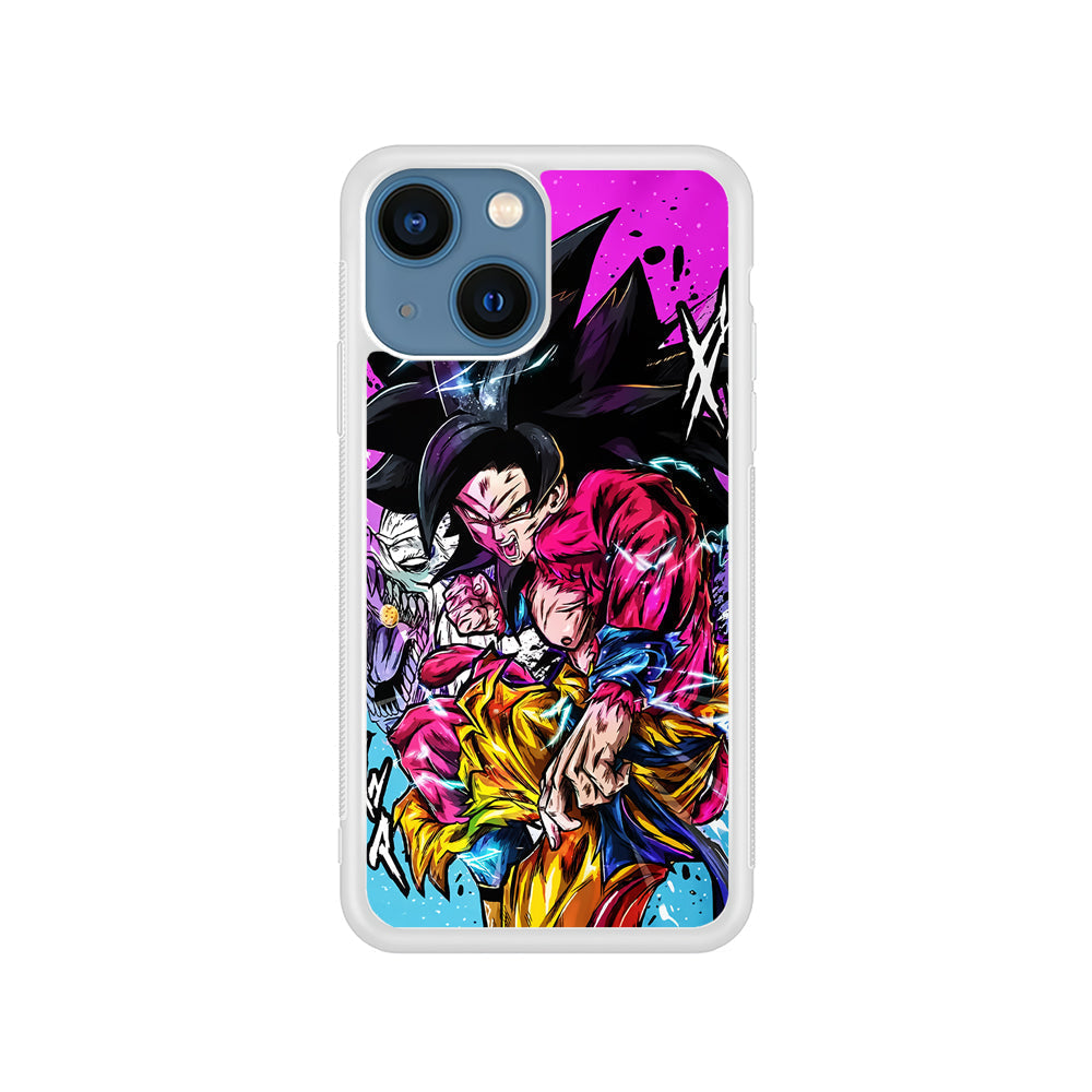 Goku SS4 Dragon Ball Z iPhone 15 Plus Case