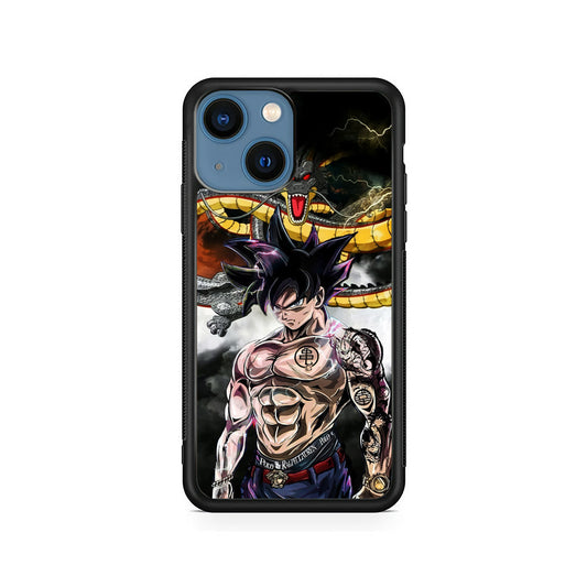 Goku X Shenron Dragon Ball Z iPhone 15 Plus Case