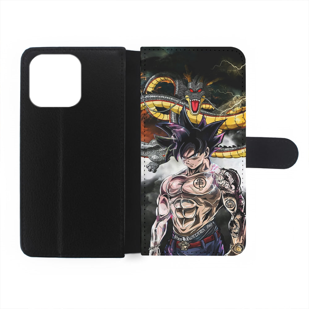 Goku X Shenron Dragon Ball Z iPhone 15 Plus Case