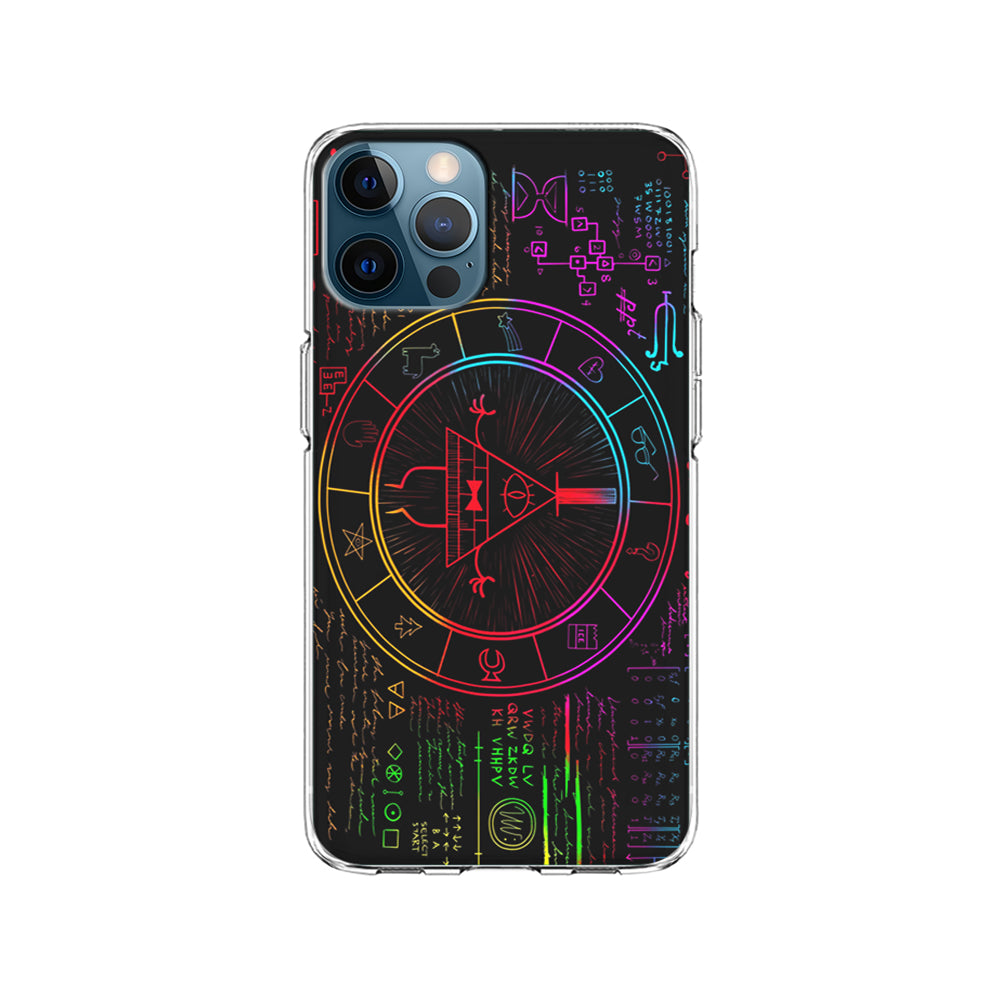 Gravity Falls Bill Cipher Colorful iPhone 15 Pro Case