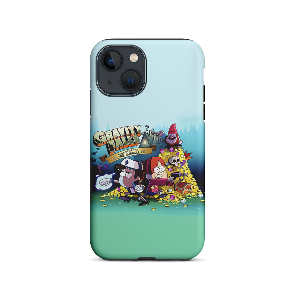 Gravity Falls Gnome Gemulets iPhone 15 Plus Case