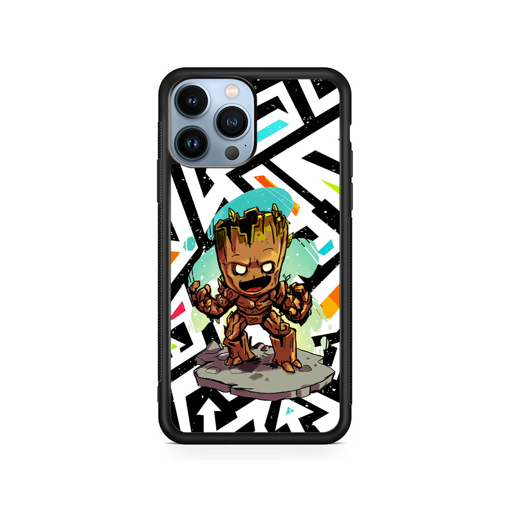 Groot Scream Power iPhone 15 Pro Case