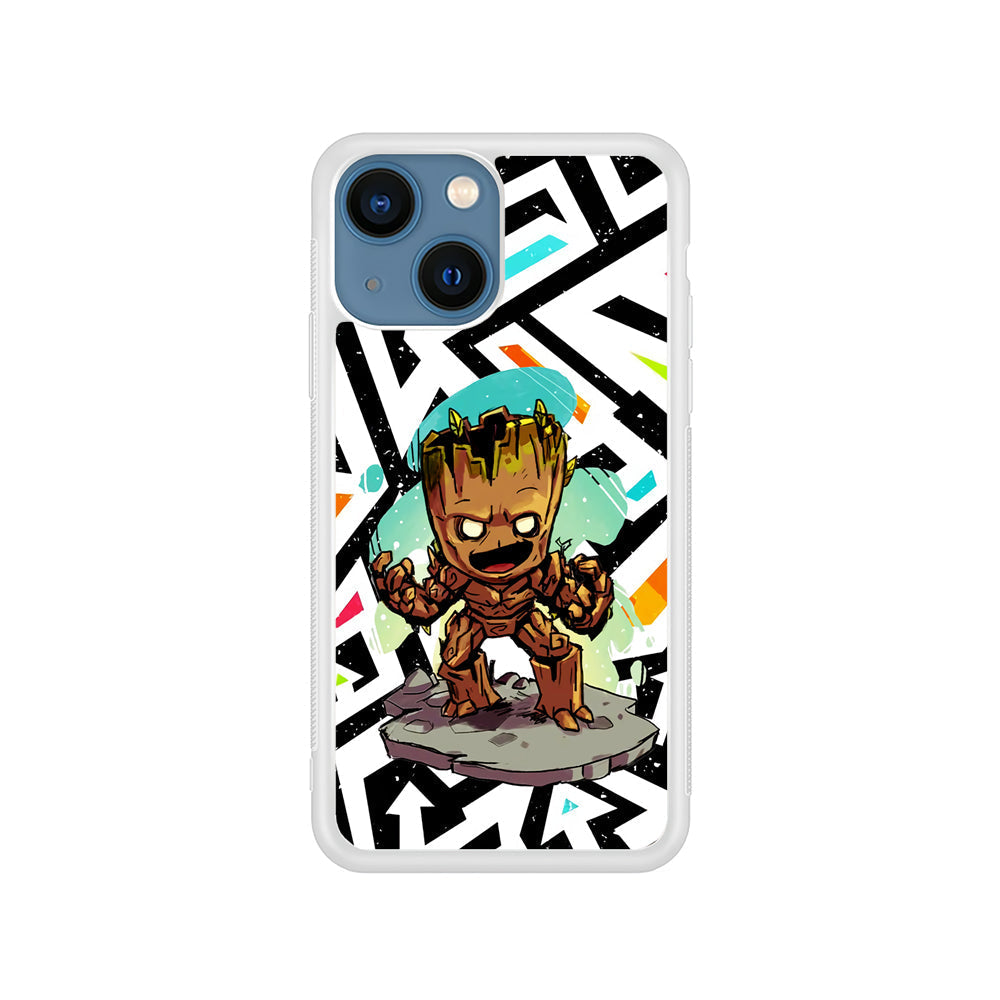 Groot Scream Power iPhone 15 Plus Case