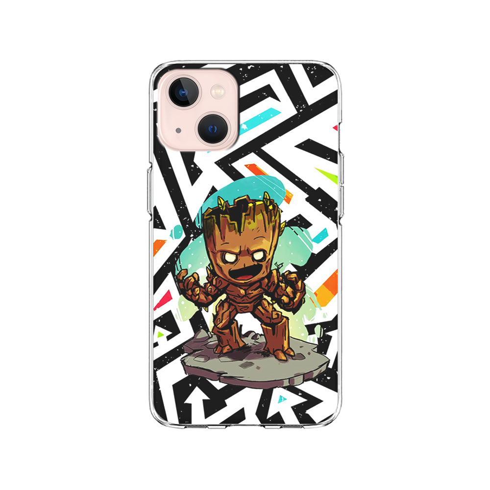 Groot Scream Power iPhone 15 Plus Case