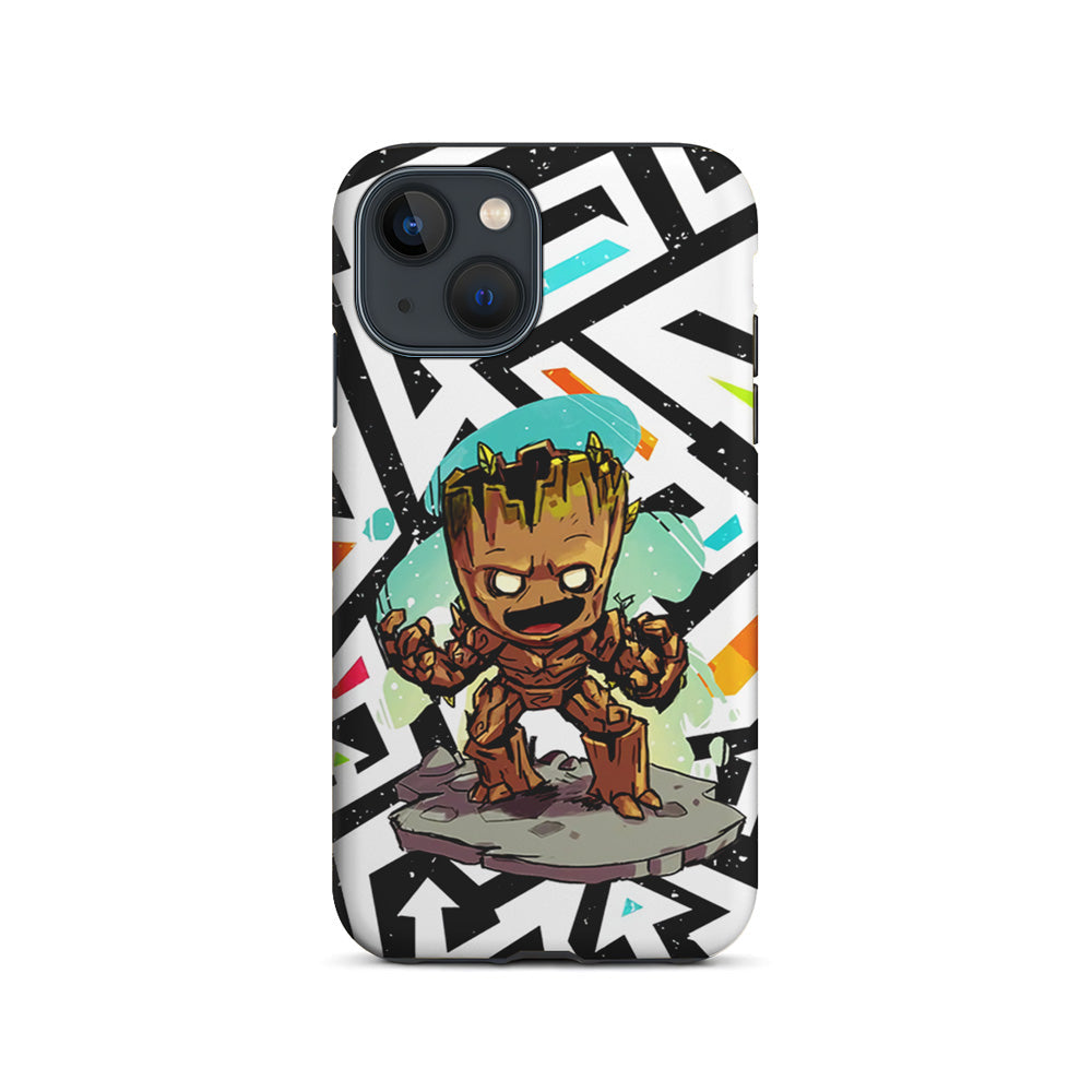 Groot Scream Power iPhone 15 Plus Case