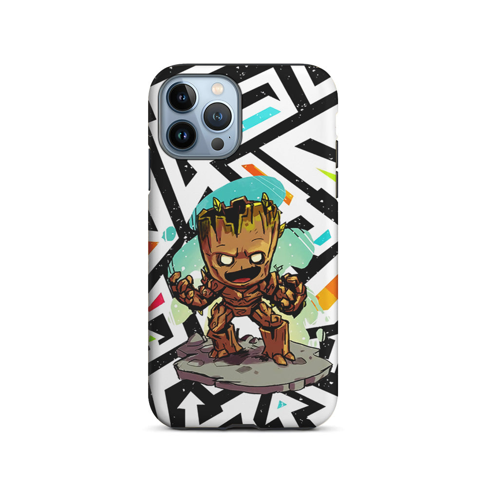 Groot Scream Power iPhone 15 Pro Case