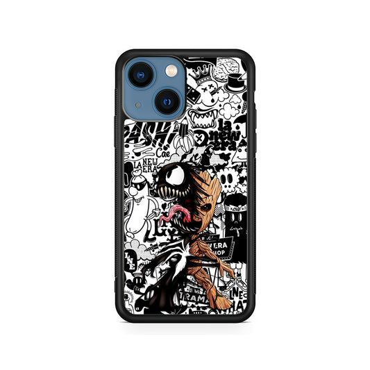 Groot x Venom Fusion Mode iPhone 14 Case