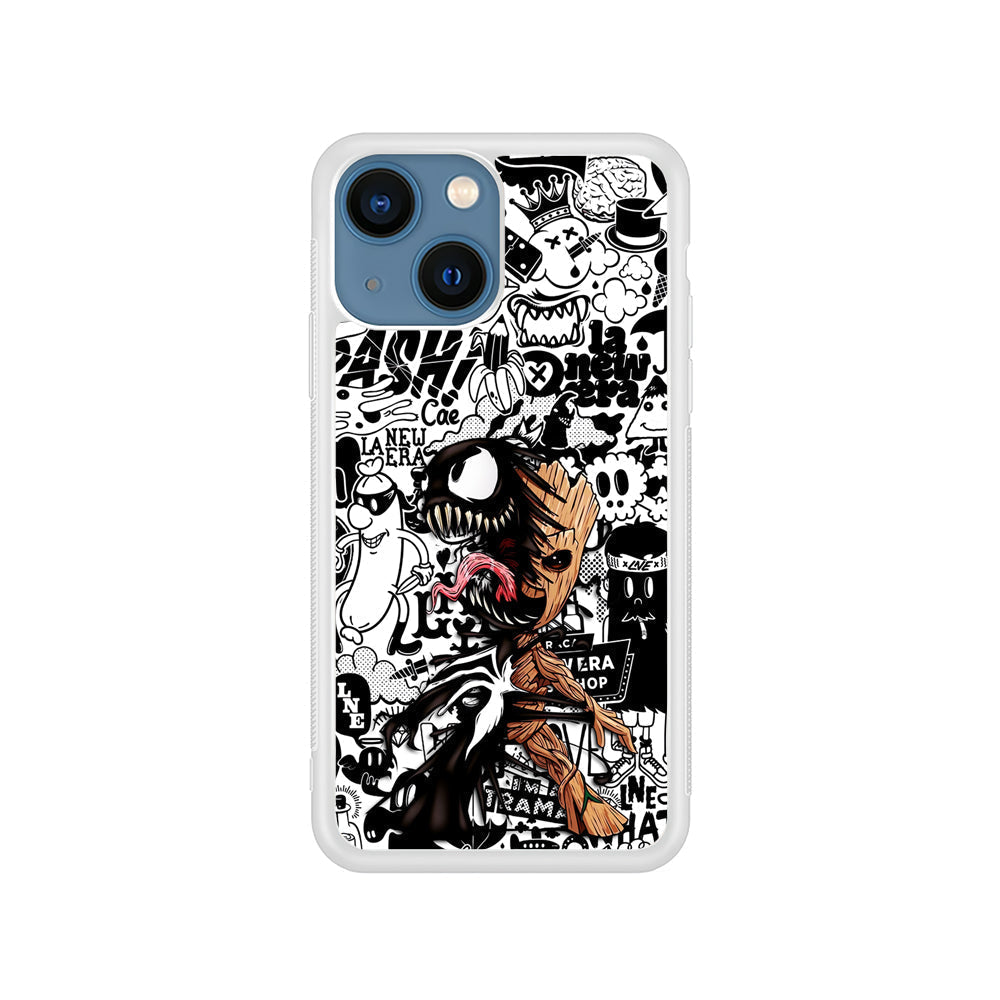 Groot x Venom Fusion Mode iPhone 15 Plus Case