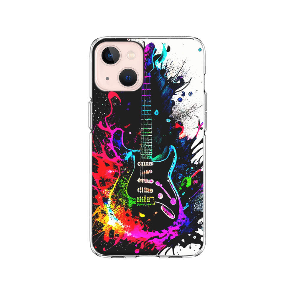 Guitar Art Explosion iPhone 15 Plus Case