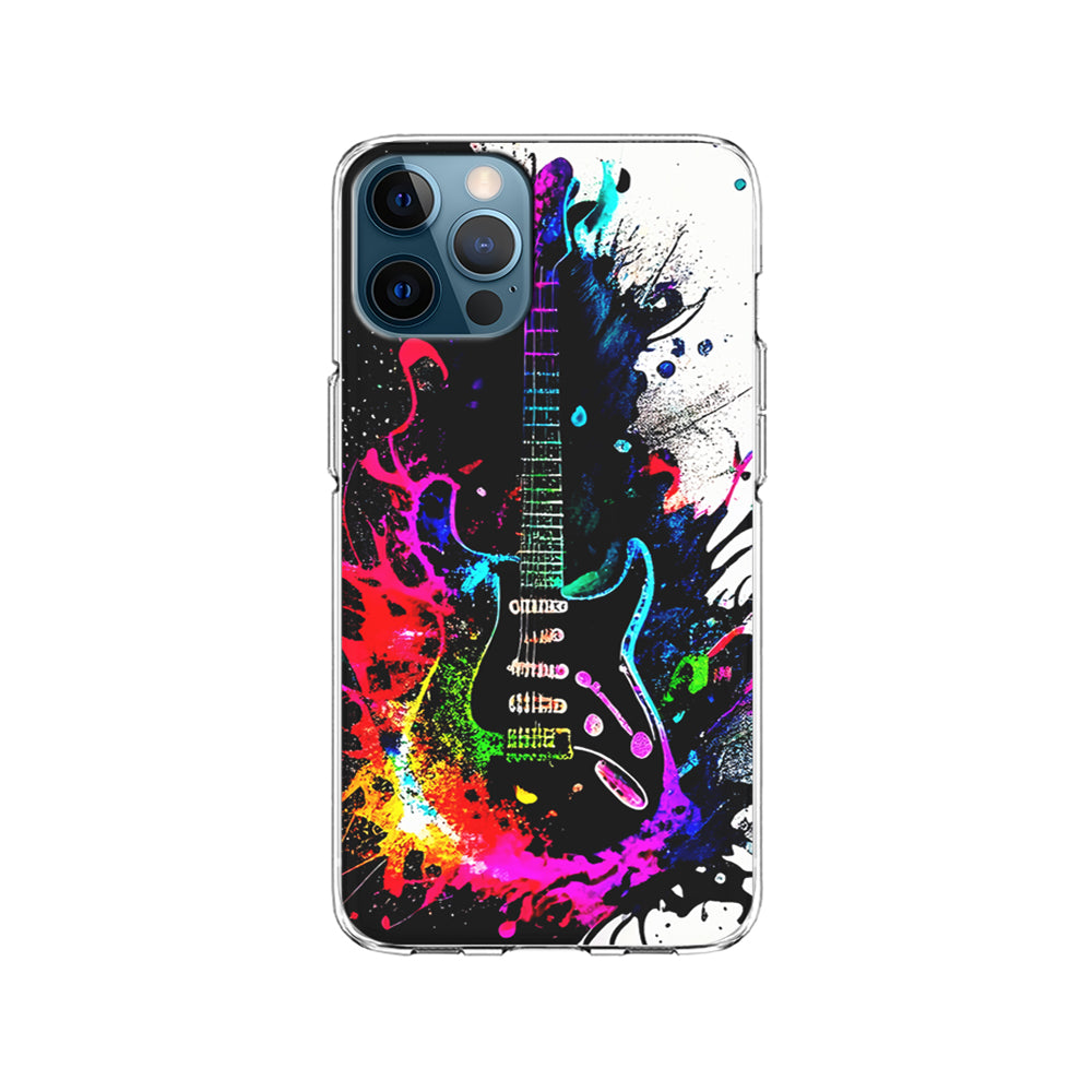 Guitar Art Explosion iPhone 15 Pro Case