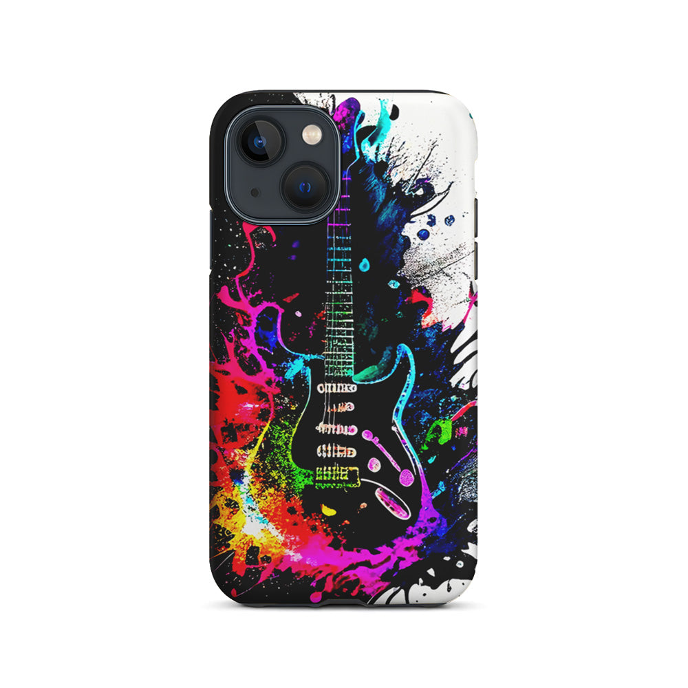 Guitar Art Explosion iPhone 15 Plus Case