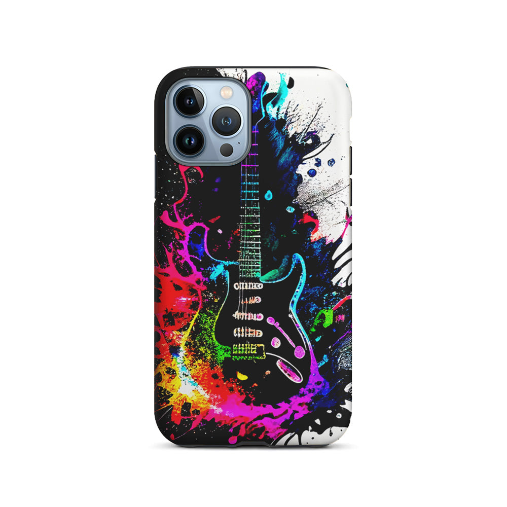 Guitar Art Explosion iPhone 15 Pro Case