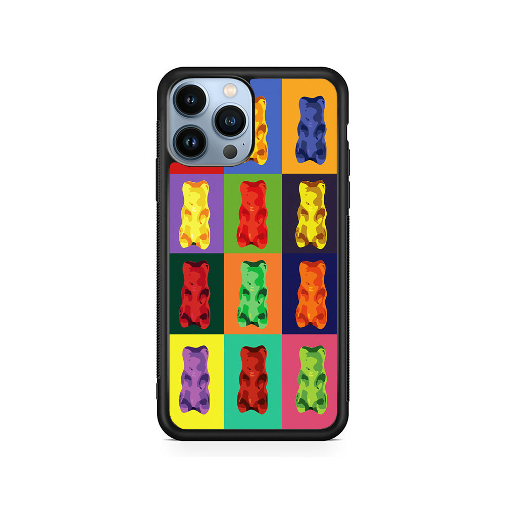 Gummy Bear Pop Art iPhone 15 Pro Case