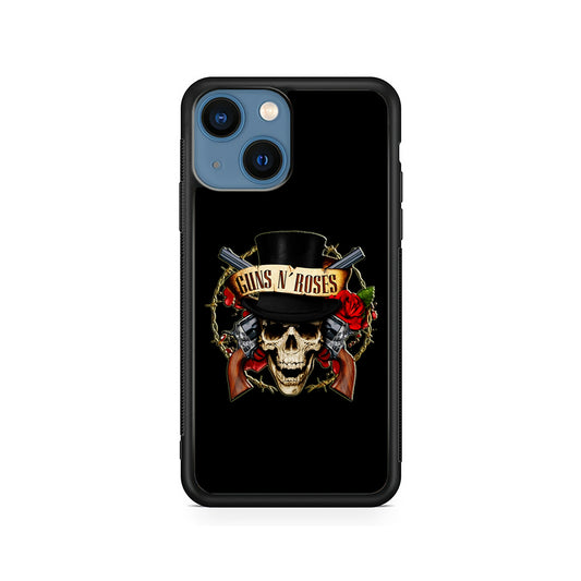 Guns N Roses Rock Skull iPhone 14 Case