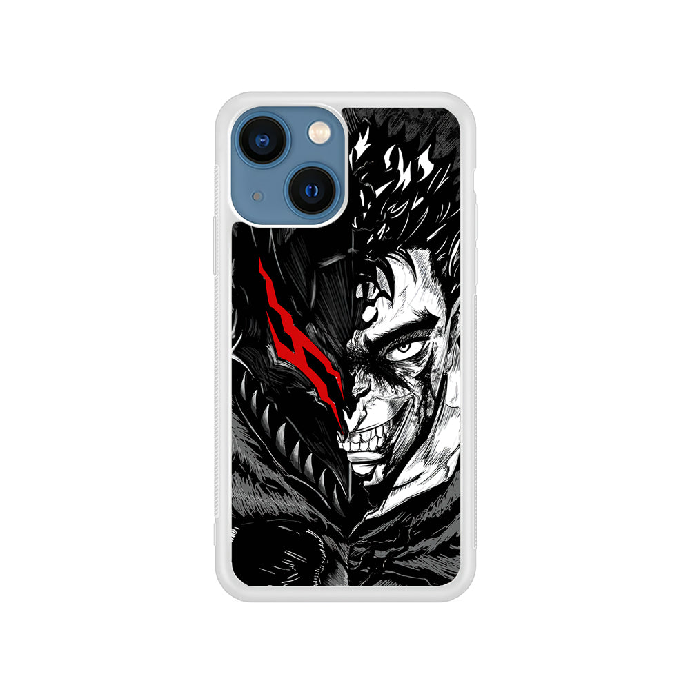 Guts Berserk Face iPhone 15 Plus Case